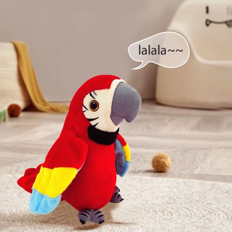Brinquedo Arara que Canta e Fala - TalkBird
