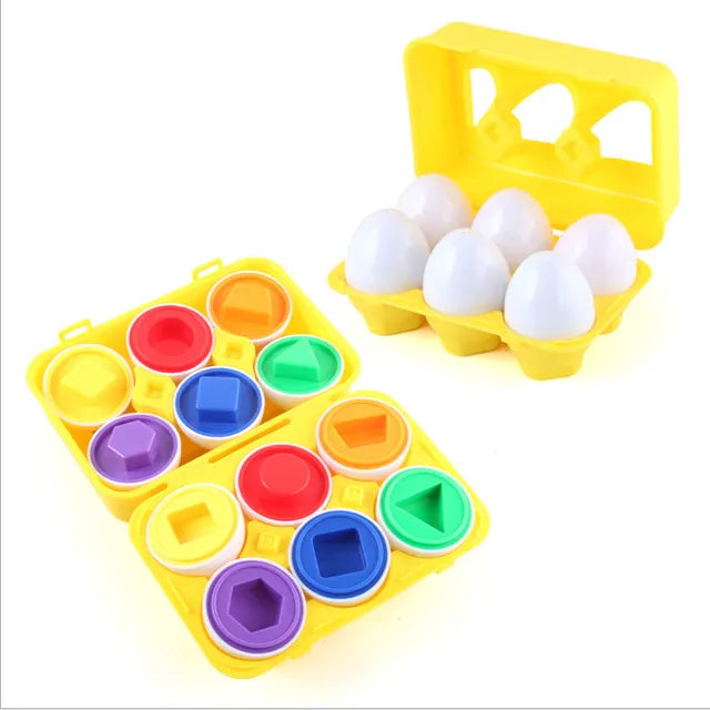Brinquedo Educativo Caixa de Ovos Montessori