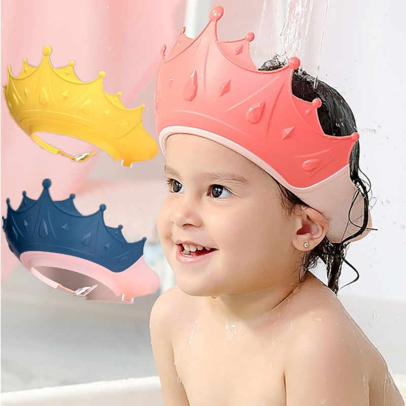 Chapéu Protetor de Banho para Bebê